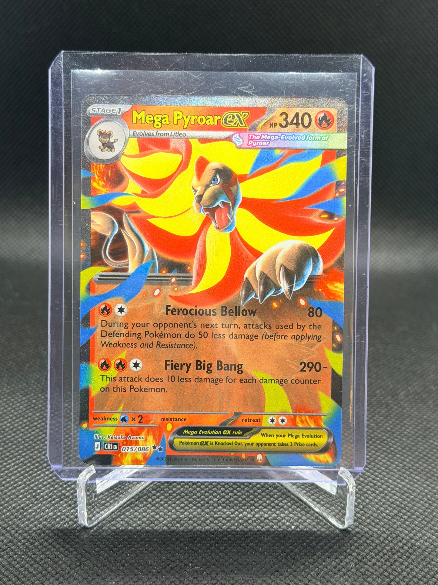 Mega Pyroar ex (015/086)