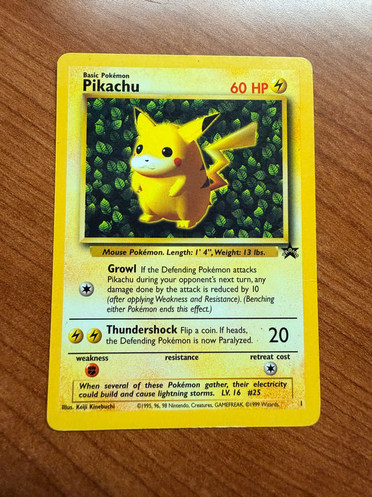 Pikachu Black Star Promo LP - Red Clay Cache TCG