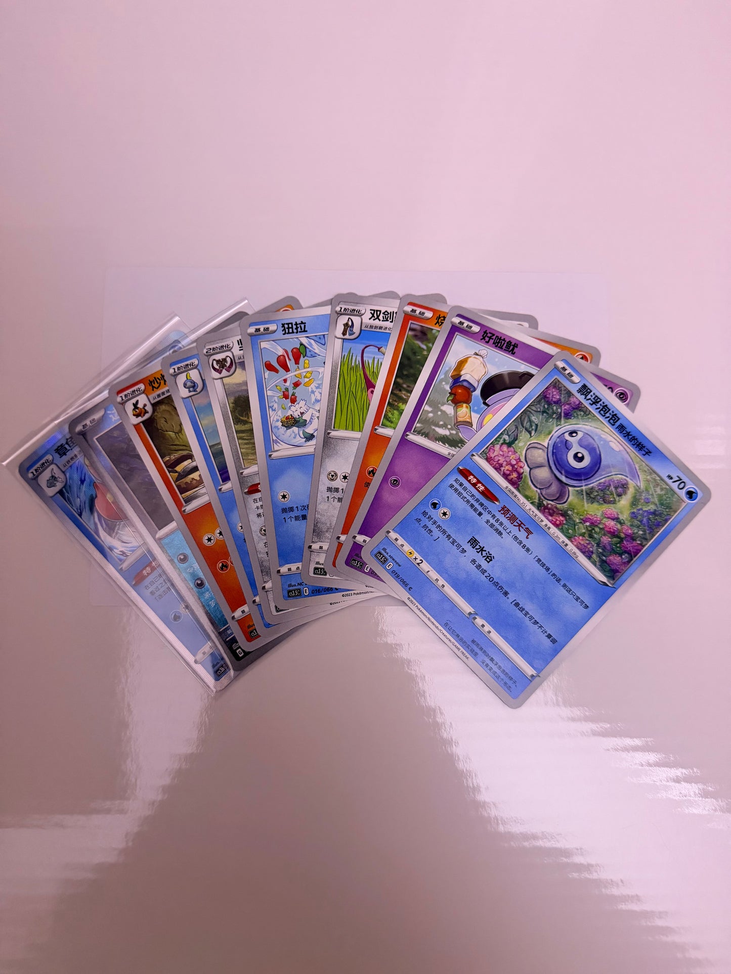 Chinese Pokémon 10-Card Mystery Pack - Guaranteed Holo + Reverse + 1:10 Double Rare Chance
