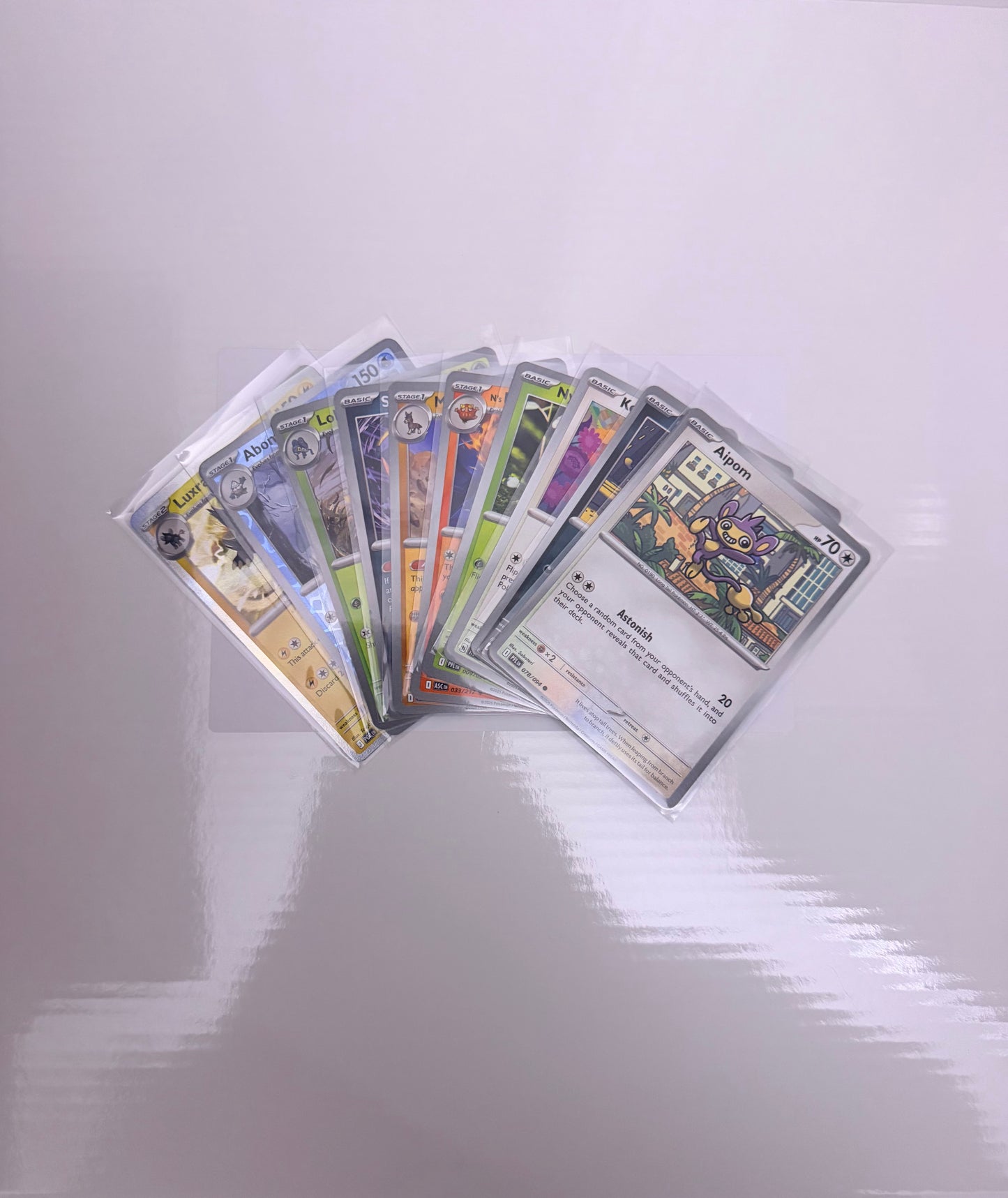 English Modern Pokémon 10-Card Mystery Pack - Guaranteed Holo + Reverse Holo